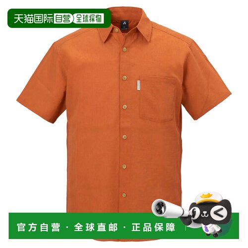 香港直邮mont-bell 男士衬衫 1114921OG CO 橙色 Wickron Breeze