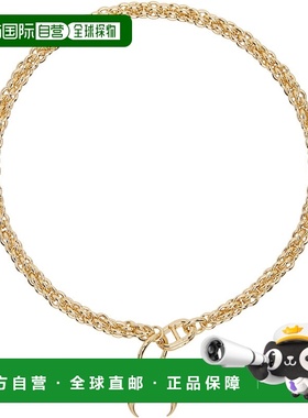 1h可退 香港直邮潮奢 Marine Serre 女士 Moon Braided Chain 项
