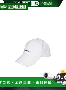 香港直邮GIVENCHY 男士帽子 BPZ022P0JV100 SS2025 白色鸭舌帽