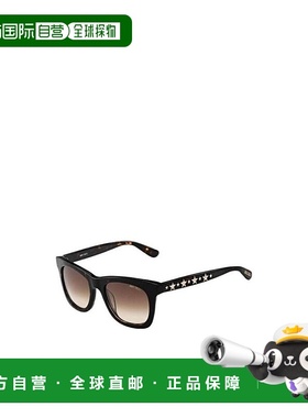 1h可退 香港直邮JIMMY CHOO 女士眼镜 SASHASTVD AW2024 黑色 徽