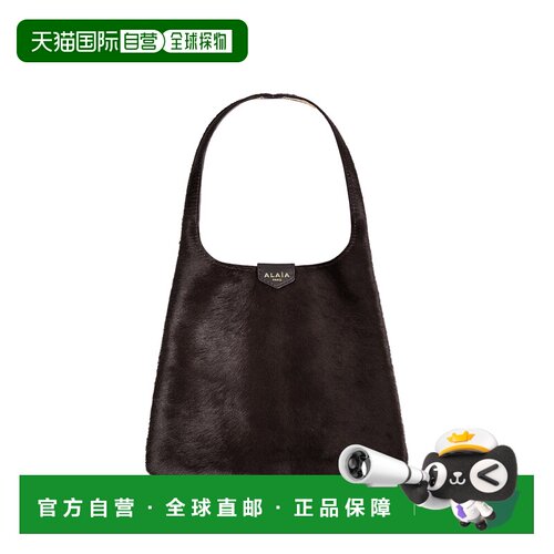 香港直邮ALAIA 女士手提包 AA1L1017I047719 AW2026 棕色 迷你徽