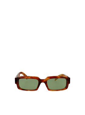 PRADA 男士眼镜 PR27ZS11P60C AW2025 绿色 矩形太阳镜