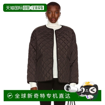 1h可退 香港直邮TOTÊME 女士 绗缝夹克 211177732 black黑色 舒适