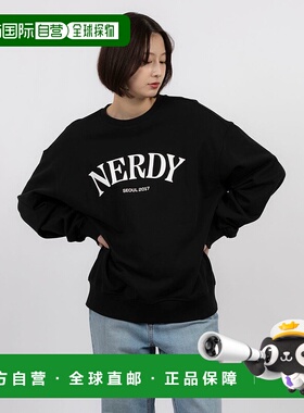 日本直邮NERDY 赛丽芙拱门标志运动衫 [NE8621EU000865] 深蓝色