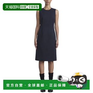 自营Lafayette 148 New York Harpson Wool-Blend Dress - navy
