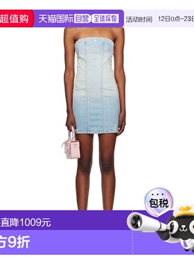 香港直邮Amiri MA Bustier 牛仔连衣裙 AWDNRS1004包臀裙