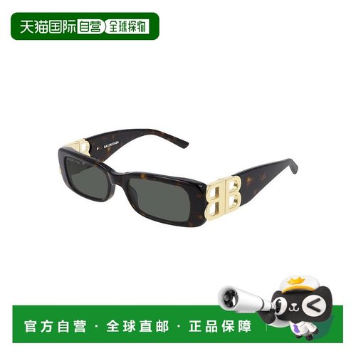 香港直邮BALENCIAGA 女士眼镜 BB0096S002 AW2025 棕色 Sunglass