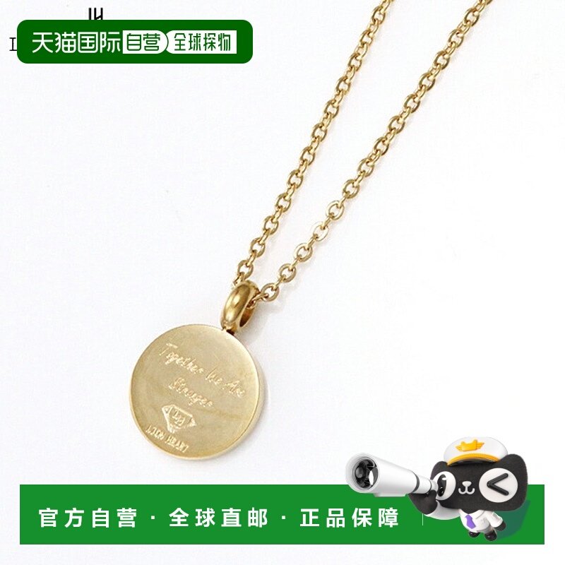 日本直邮LION HEART 留言板项链 男士女士配饰品牌吊坠简约 04N15
