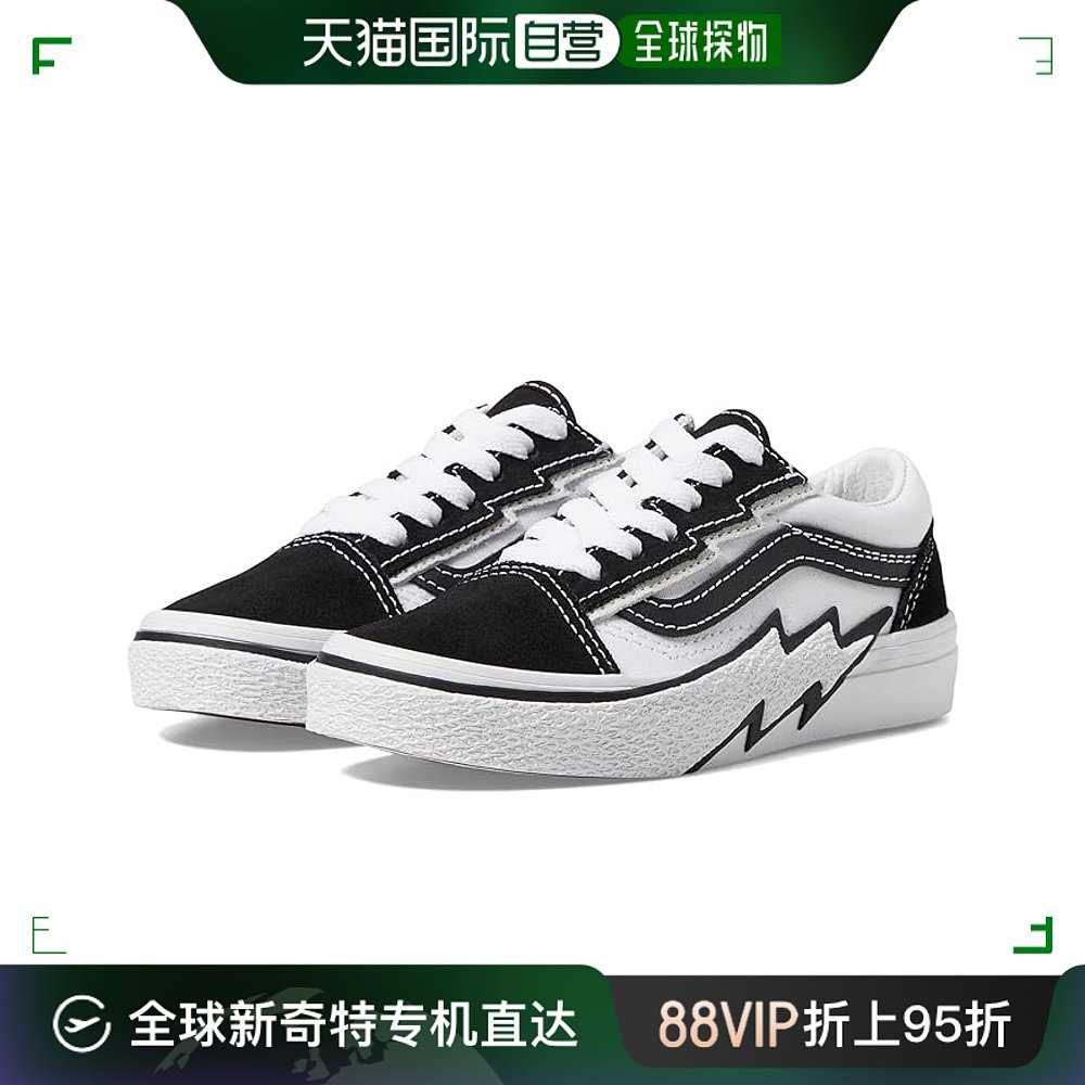 香港直邮潮奢 Vans 范斯 女童 K Old Skool Bolt 运动休闲鞋(幼童 流行男鞋 休闲板鞋 原图主图