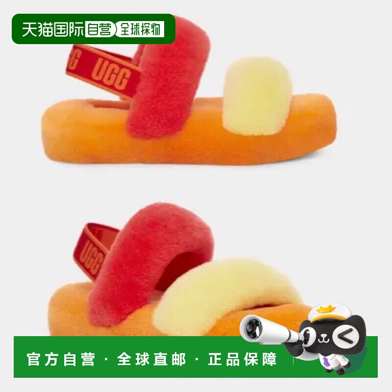 日本直邮 UGG 儿童凉鞋 宝宝款一脚蹬拖鞋图片