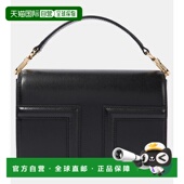 迷你皮革斜挎包 1h可退 black黑色 Flap 香港直邮TOTÊME 女士