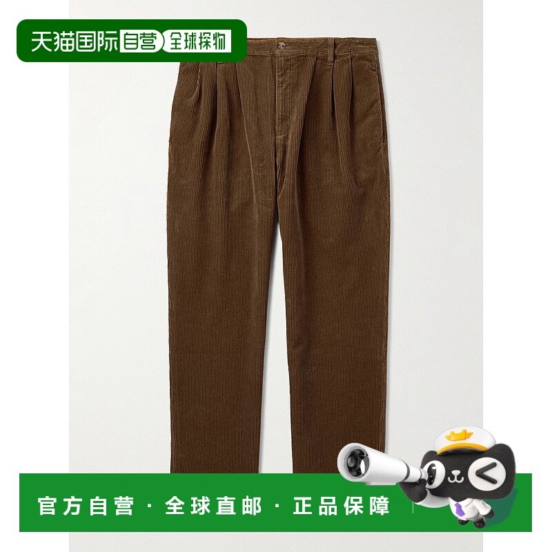 1h可退 香港直邮潮奢 Saint Laurent 圣罗兰 男士 燈芯絨闊腿長褲,男装,牛仔裤,淘宝优惠券,粉丝福利购,淘宝优惠卷