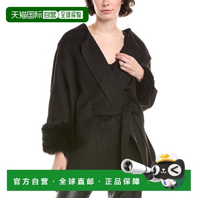 自营Pascale La Mode短夹克-黑色 美国奥莱直发