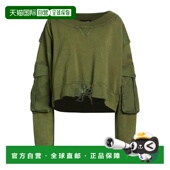 香港直邮潮奢 卫衣 Dsquared2 1h可退 二次方 女士 green绿色 舒