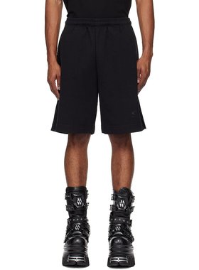 潮奢 Vetements 维特萌 男士 黑色 Oval Logo 短裤 UA66SS600BB