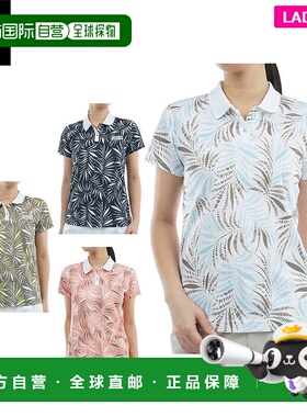 日本直邮Admiral 女士轻薄网眼度假短袖 Polo 衫 ADLA536 高尔夫