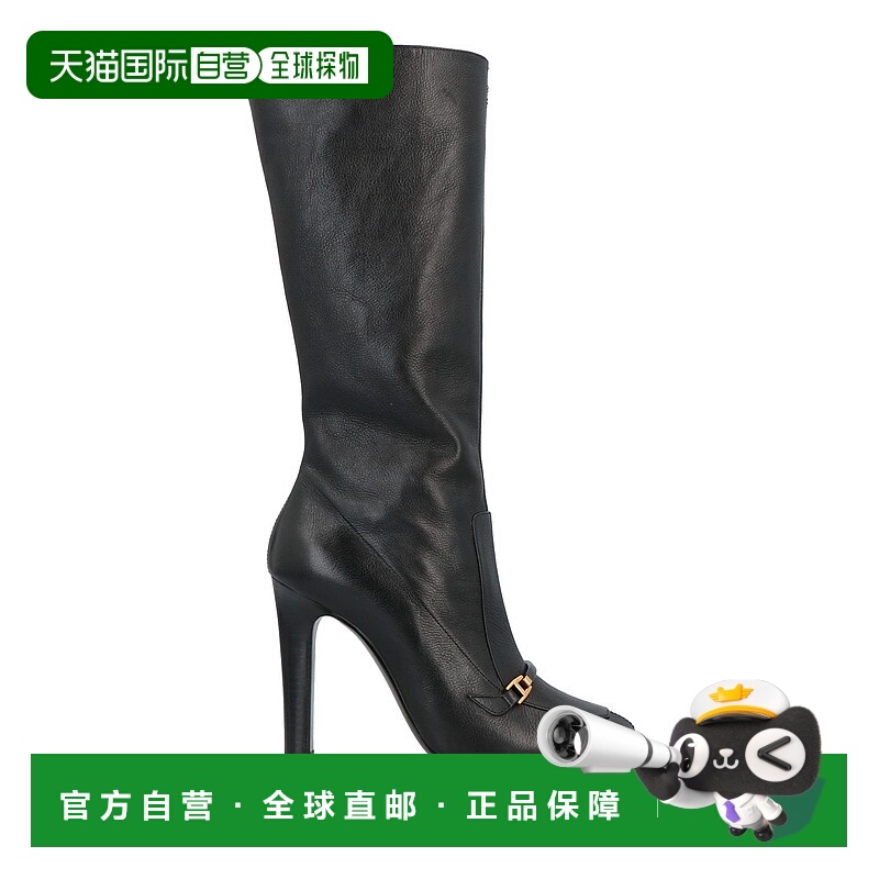1h可退 香港直邮Saint Laurent 圣罗兰 女士 靴子 black黑色 舒适