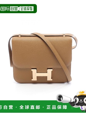 1h可退 日本直邮中古Hermes爱马仕女包S级99新Constance3mini康康