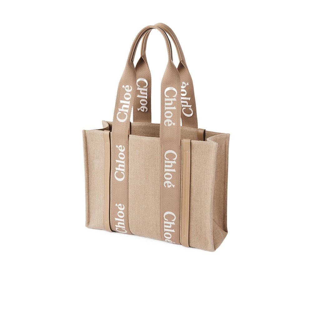 CHLOÉ 女士斜挎包 C23AS383L1720E AW2024 花色 Woody  tote M