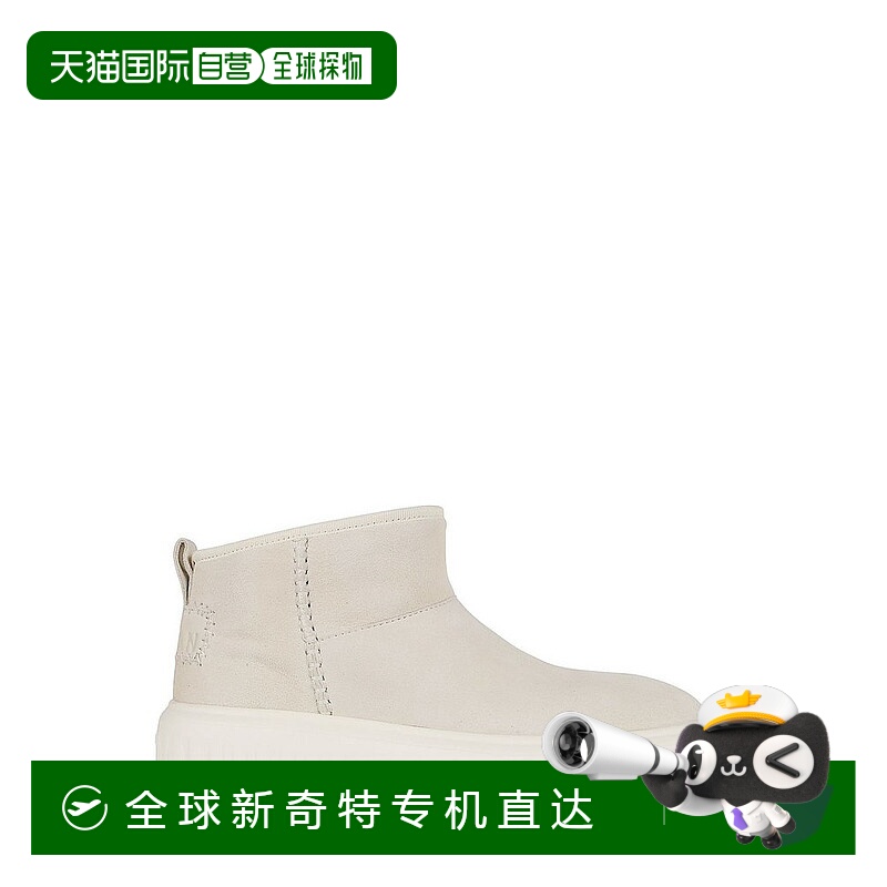 1h可退 香港直邮潮奢 Hogan 女士 圆头短筒靴 HXW6450FF90CR0