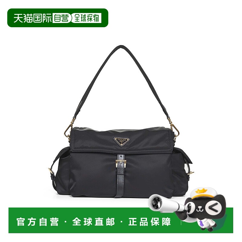1h可退 香港直邮PRADA 女士单肩包 1BD391NOORDLNF0002 AW2025 黑