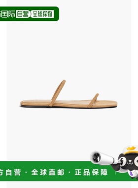 1h可退 香港直邮潮奢 toteme 女士 绒面革凉鞋 243WAS2061LE00451