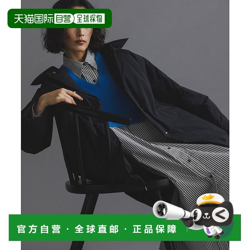 日本直邮NANO universe 西川羽绒中长款后褶外套 NA103EW106194