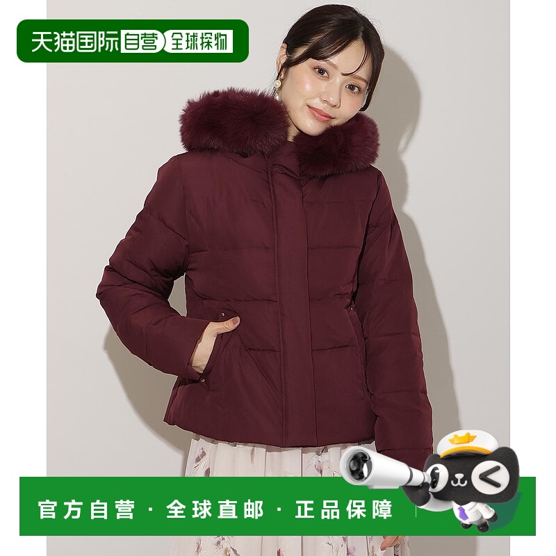 1h可退 日本直邮WILLSELECTION 女装狐狸毛领羽绒服 短款佩普勒姆