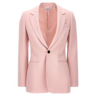 外套 Burberry 单排扣精细剪裁西装 女士 8082619 巴宝莉