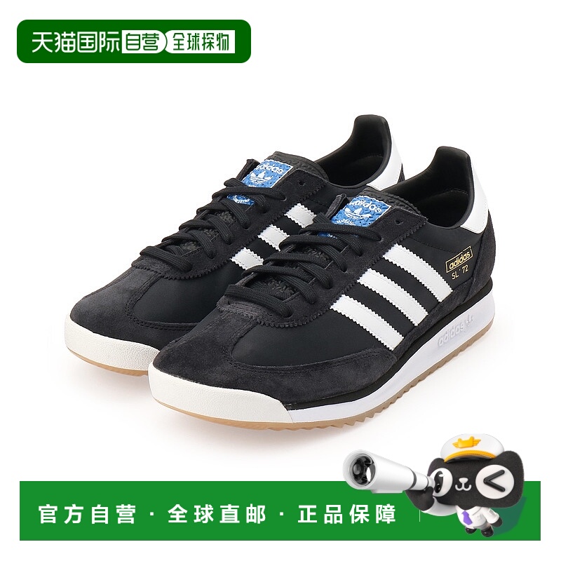 1h可退 日本直邮adidas男装SL72RS复古跑鞋 皮革风格舒适缓震运动