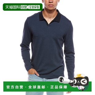 Johnny Collar Polo 自营Vince blue Rib Sweater 美国 Bicolor