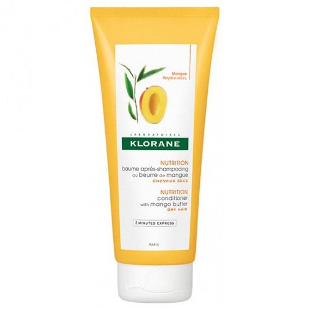 欧洲直邮Klorane/康如芒果护发素200ml/瓶护理毛躁头发柔顺神器