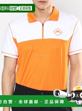 韩国直邮J.LINDEBERG 阿尔宾马球 GMJT08112-I068 短袖高尔夫POLO