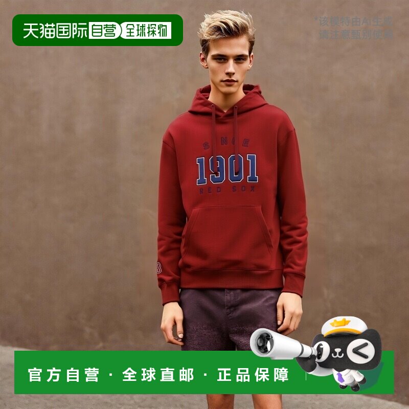 韩国直邮MLB 男士连帽衫3AHDV0144-43WIS时尚百搭潮牌高级感正品