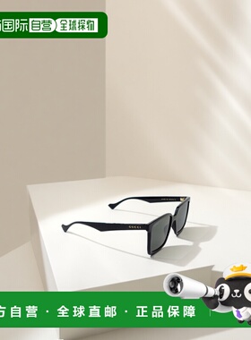 自营Gucci 几何框太阳镜 GG1540S古驰正品百搭显脸小感情人礼物