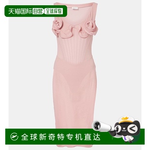 饰真丝混纺紧身束胸连衣裙 香港直邮magda 花朵装 butrym 001 女士