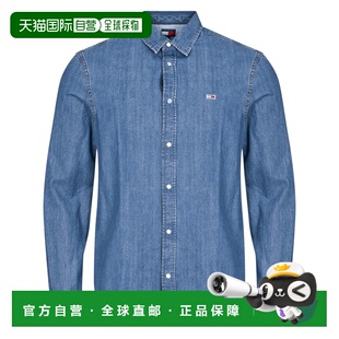 欧洲直邮Tommy Jeans  男衣服 春夏2025 长袖衬衫 RGLR FIT SHIRT