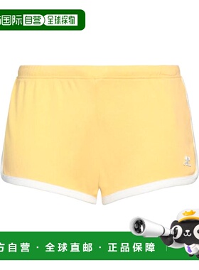 香港直邮Courreges 女士 短裤 yellow黄色 舒适时尚