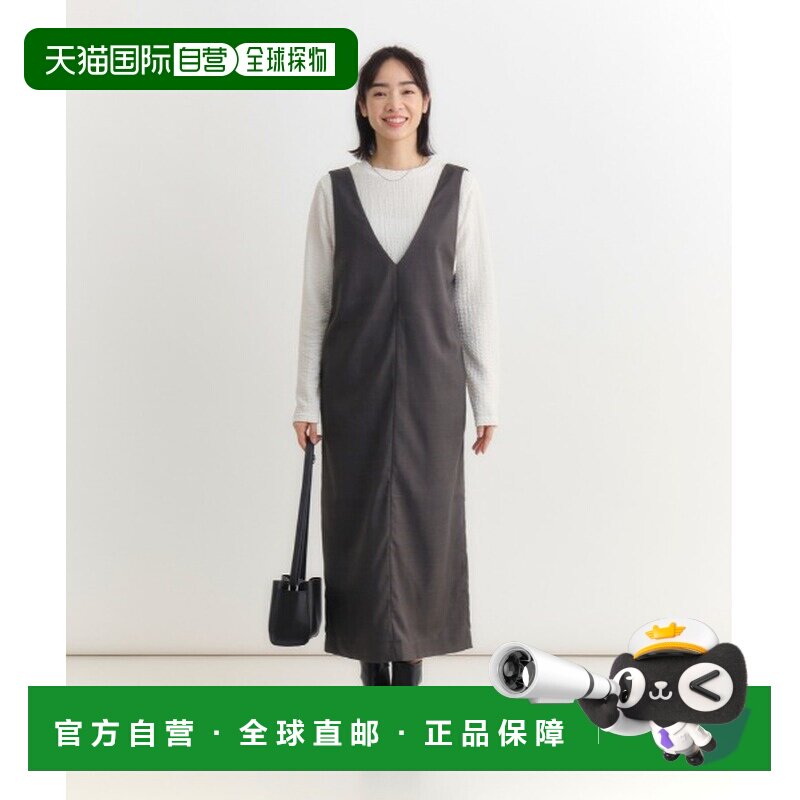 日本直邮Right-on 女士 V领修身连衣裙 HR26102300009