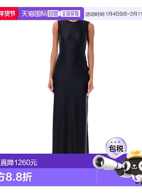 香港直邮Marine Serre 垂褶针织背心裙 WDR287ARJER0018连衣裙