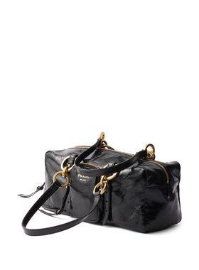 PRADA 女士手提包 1BB1382CYRF0002 SS2025 黑色 BAULETTO