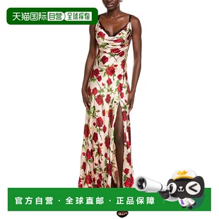 Cowl Lace Neck 自营l Gown Venice Silk brow agenceL’AGENCE