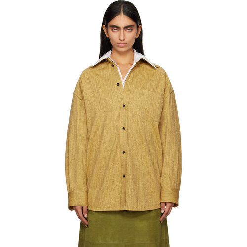 Bottega Veneta 葆蝶家 女士 黄色衬衫 797480V4MV0