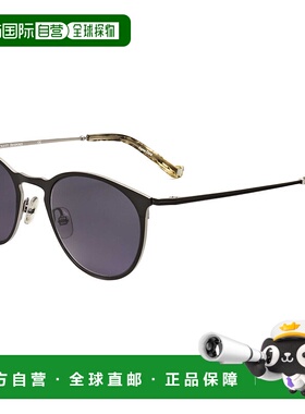 自营Hackett男式49毫米蓝色太阳镜-灰色 美国奥莱直发