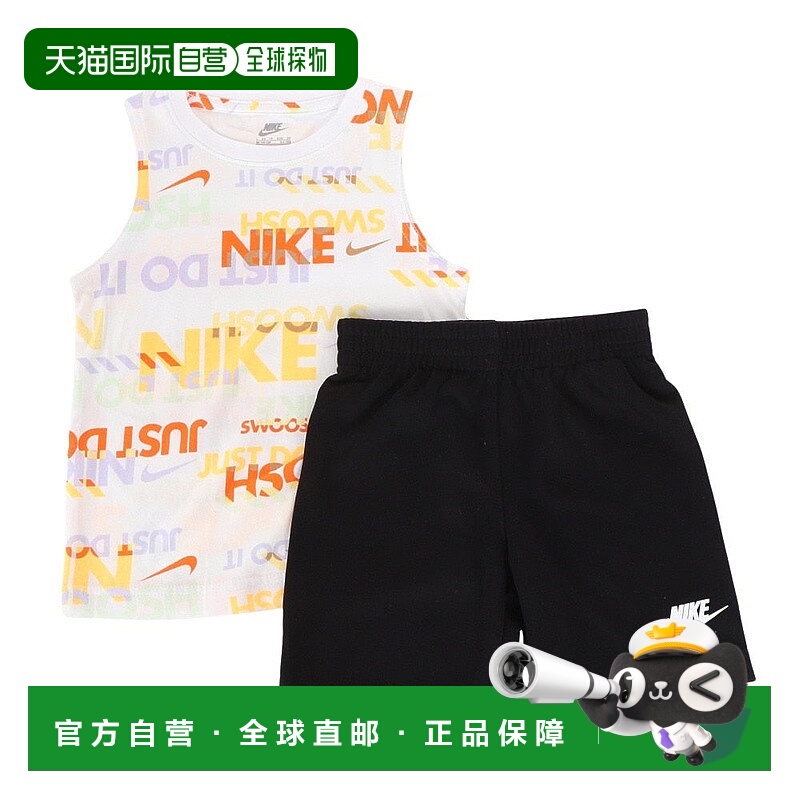 日本直邮NIKE-耐克（儿童）少年NKB B NSW PE AOP TAPS TOPS短裤8