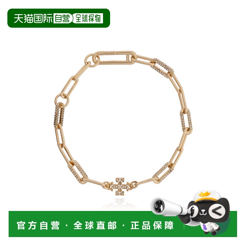 1h可退 香港直邮TORY BURCH 女士手链手镯 1637080783 SS2025 金