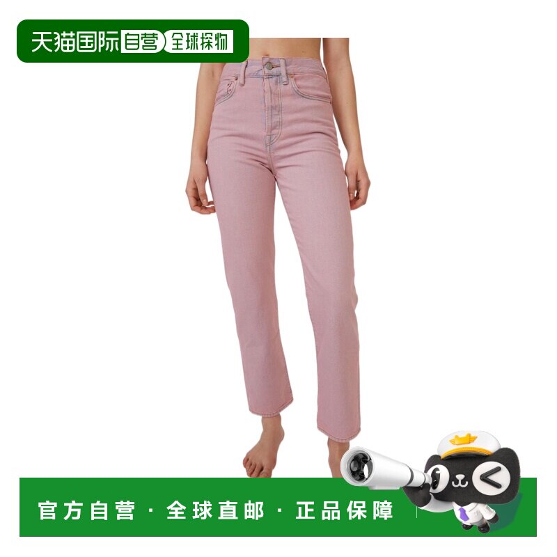 1h可退 香港直邮ACNE STUDIOS 女士牛仔裤 A00033BLUE AW2020 花图片