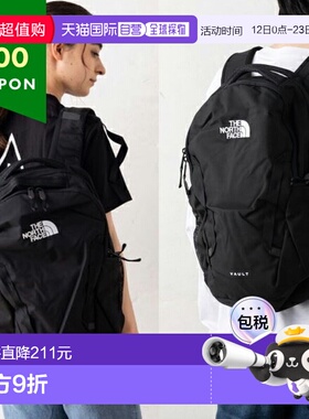 日本直邮The North Face 背包 Volt VAULT 27L 黑色男女通用NF0A3