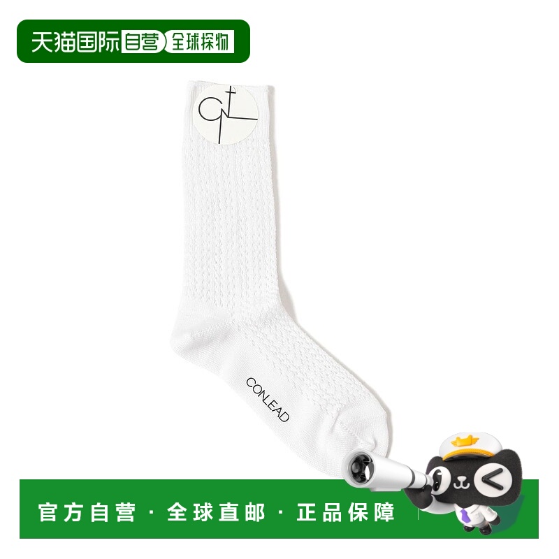 1h可退 日本直邮CONLEAD 女装 蕾丝短袜 棉质耐穿设计 6543001767