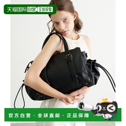日本直邮CIAOPANIC TYPY 女士 3WAY斜挎包 A4可收纳 腰带设计褶皱